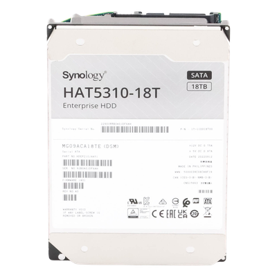 Unidades de almacenamiento empresariales / Disco duro 18TB / 7200RPM / NAS SYNOLOGY