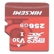 Memoria MicroSD / 256 GB / Lectura 95 MB/s / Escritura 55 MB/s / Clase 10 U3 / Grabación 24/7 / TLC NAND