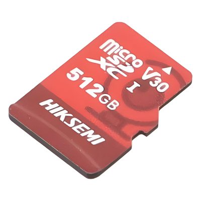 Tarjeta MicroSD / 512 GB / Lectura 95 MB/s / Escritura 60 MB/s / Clase 10 U3 / TLC NAND / Grabación 4K 24/7 / Resistente Agua y Golpes