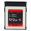 Memoria CFexpress Tipo B / 512 GB / 1800 MB/s Lectura / 1700 MB/s Escritura / PCIe Gen 3×2 / 8K RAW