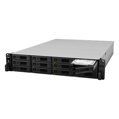 Unidad de Expansión NAS / 12 Bahías de Disco / Fuentes de Alimentación Redundantes / Expansión de Volumen en Caliente / Rack 2U