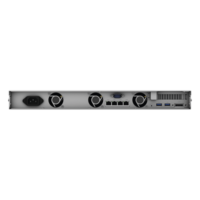 Servidor Nas para rack de 4 bahía / Expandible a 8 bahías / Hasta 128 TB