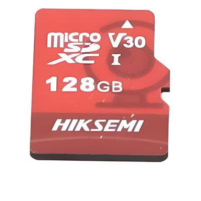 Memoria MicroSD / 128 GB / Lectura 95 MB/s / Escritura 50 MB/s / Clase 10 U3 / Grabación 4K / Videovigilancia 24/7