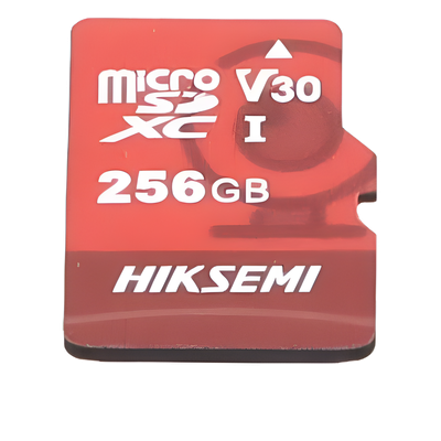 Memoria MicroSD / 256 GB / Lectura 95 MB/s / Escritura 55 MB/s / Clase 10 U3 / Grabación 24/7 / TLC NAND